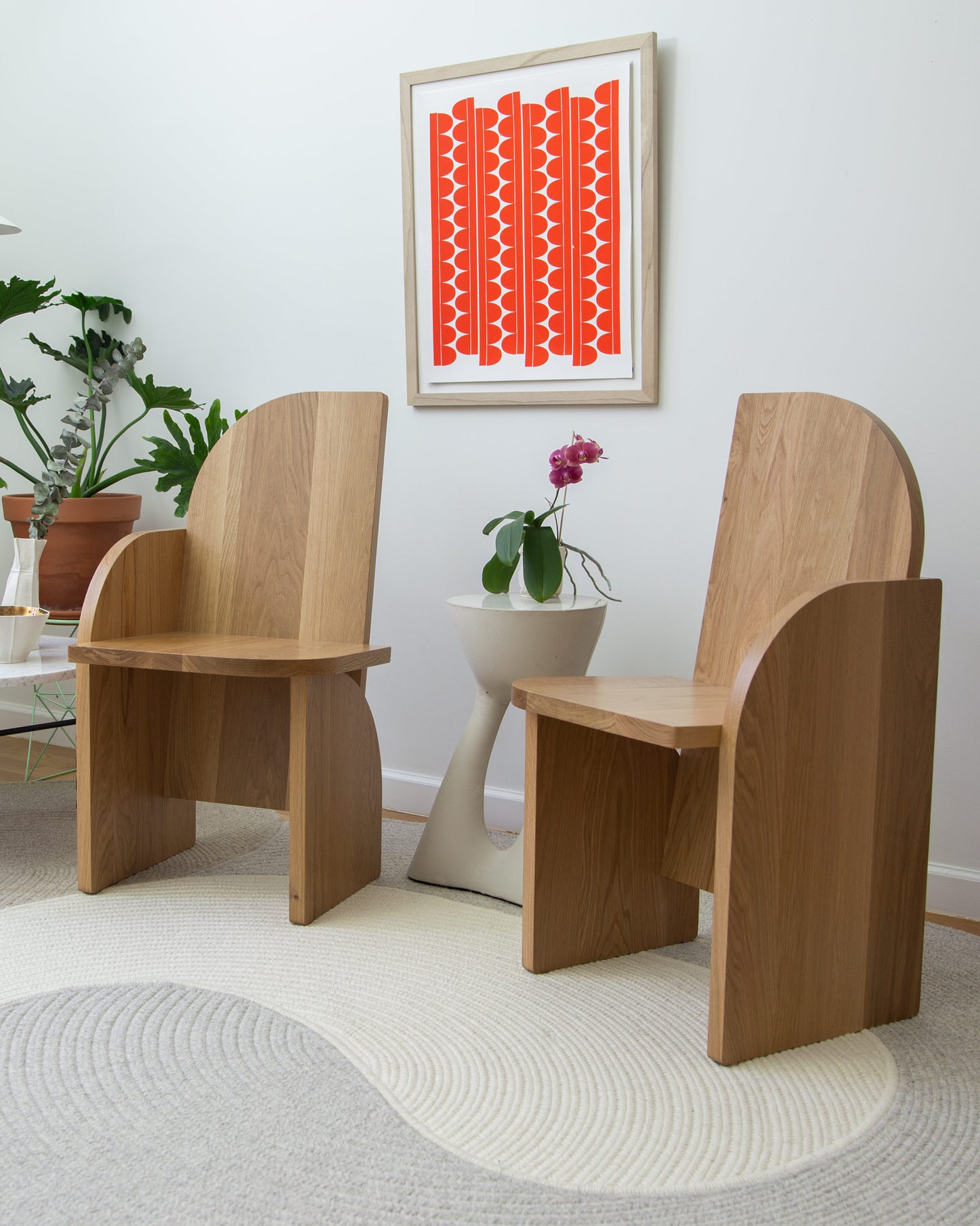 Bluff Side Chair - Left / Floor Model